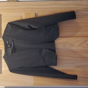 Gray blazer
